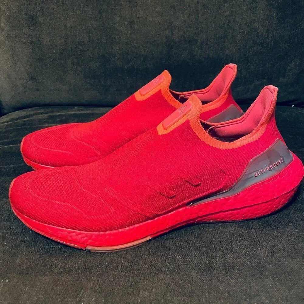 NEW Adidas Ultraboost 22 Vivid Red Turbo Mens 11 US 10.5 UK 45 1/3 EUR Uncaged